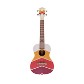 Bamboo U-23 Burning Sunrise Concert Ukulele